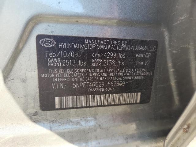 Aukcja sprzedaży 2009 Hyundai Sonata, vin: 5NPET46C29H567669, numer aukcji: 92383225