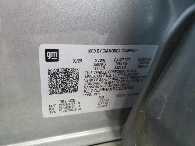 Aukcja sprzedaży 2025 Chevrolet Trax 1lt, vin: KL77LHEPXSC224689, numer aukcji: 92473405
