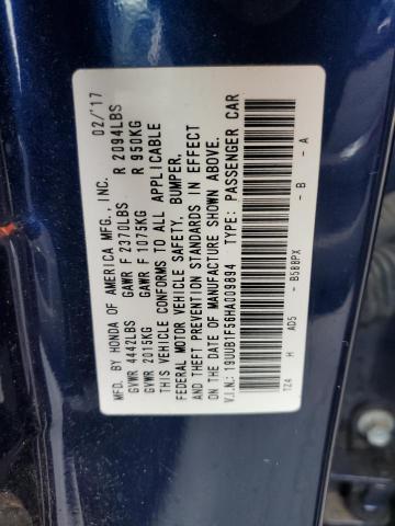 Aukcja sprzedaży 2017 Acura Tlx, vin: 19UUB1F56HA009894, numer aukcji: 92727655