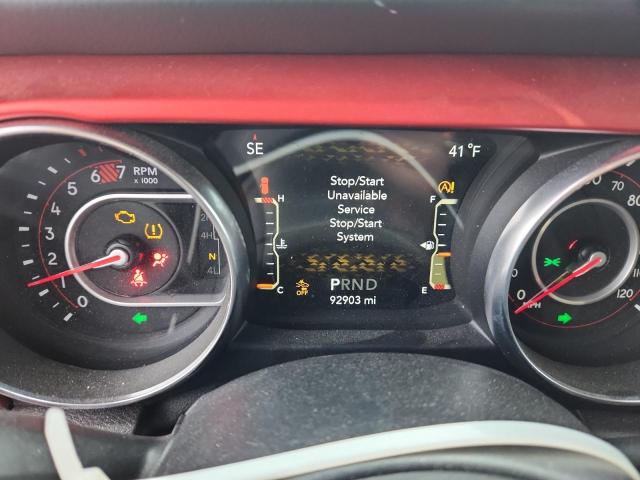 91490595 :رقم المزاد ، 1C4HJXFNXLW176695 vin ، 2020 Jeep Wrangler Unlimited مزاد بيع