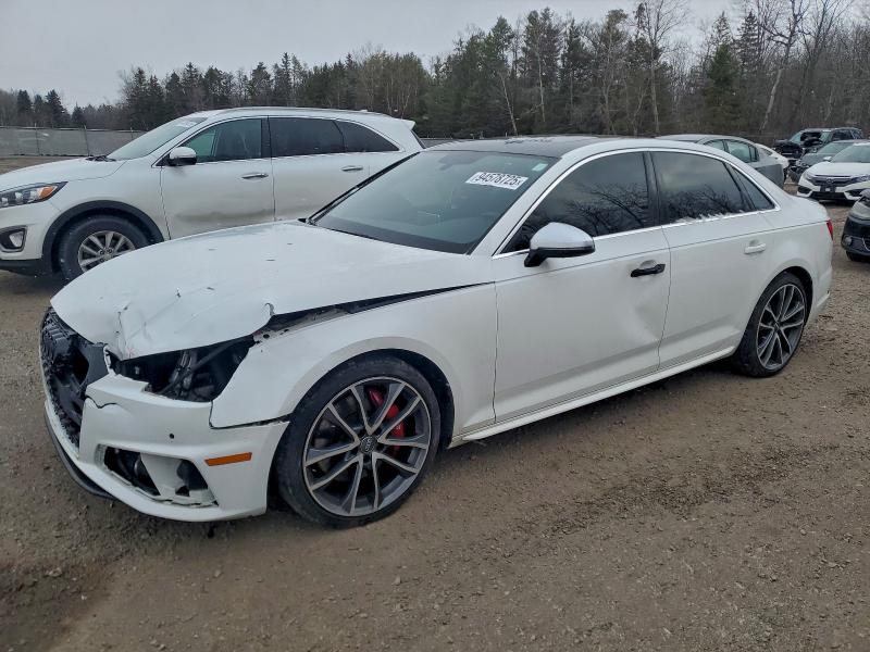 2019 Audi S4 მანქანა იყიდება აუქციონზე, vin: WAUC4AF46KA082439, აუქციონის ნომერი: 94578725