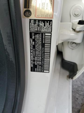 Aukcja sprzedaży 2012 Mercedes-benz Cls 550, vin: WDDLJ7DB1CA007526, numer aukcji: 91368275