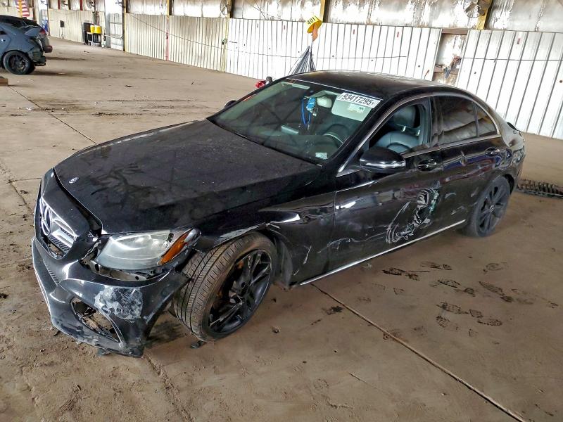 93417295 :رقم المزاد ، 55SWF4JBXHU231404 vin ، 2017 Mercedes-benz C مزاد بيع