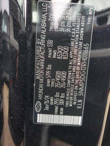 Продажа на аукционе авто 2024 Hyundai Santa Fe Hybrid, vin: 5NMP5DG12RH011665, номер лота: 91820945