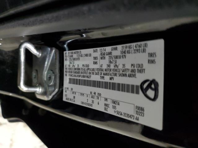 Продаж на аукціоні авто 2015 Ford Escape, vin: 1FMCU9JX9FUB01827, номер лоту: 91867695