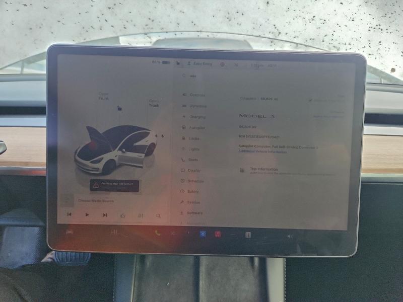 Aukcja sprzedaży 2023 Tesla Model 3, vin: 5YJ3E1EA9PF570421, numer aukcji: 93956045