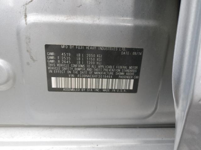 Aukcja sprzedaży 2015 Subaru Legacy, vin: 4S3BNAC6XF3018464, numer aukcji: 91997195