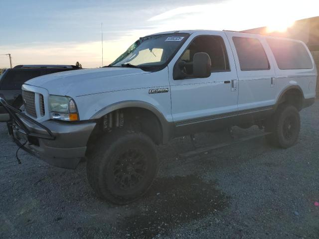 2004 Ford Excursion მანქანა იყიდება აუქციონზე, vin: 1FMSU45PX4EB83535, აუქციონის ნომერი: 92082325