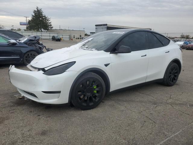 Продажа на аукционе авто 2021 Tesla Model Y, vin: 5YJYGDEE5MF143706, номер лота: 92461685