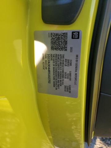 2024 Chevrolet Corvette მანქანა იყიდება აუქციონზე, vin: 1G1YA3D44R5102702, აუქციონის ნომერი: 91102405