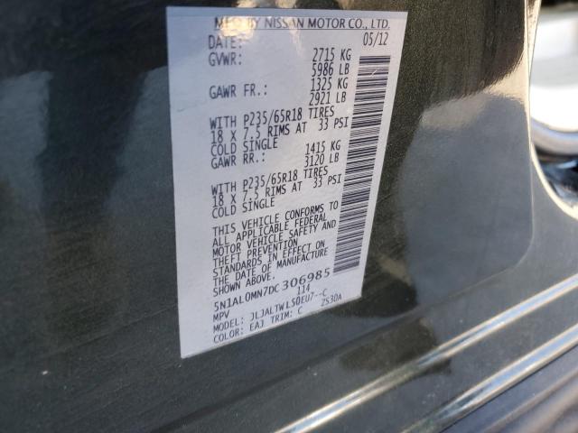 Aukcja sprzedaży 2013 Infiniti Jx35, vin: 5N1AL0MN7DC306985, numer aukcji: 91814675