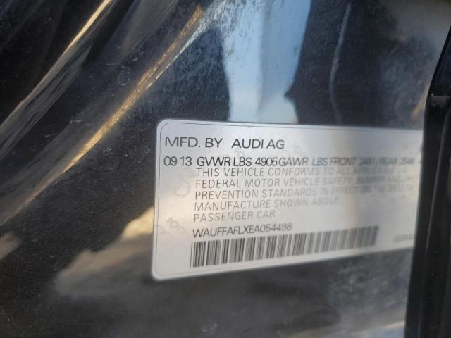 2014 Audi A4 მანქანა იყიდება აუქციონზე, vin: WAUFFAFLXEA054498, აუქციონის ნომერი: 92575225