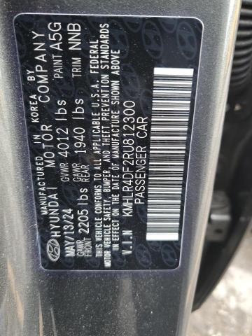 93269305 :رقم المزاد ، KMHLR4DF2RU812300 vin ، 2024 Hyundai Elantra مزاد بيع