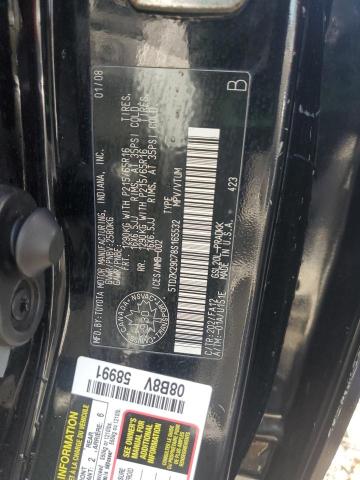 2008 Toyota Sienna მანქანა იყიდება აუქციონზე, vin: 5TDZK29C78S165532, აუქციონის ნომერი: 90671485