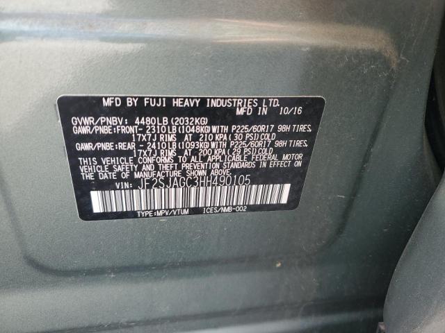 Продажа на аукционе авто 2017 Subaru Forester, vin: JF2SJAGC3HH490105, номер лота: 92930145