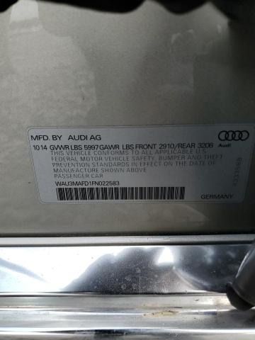 Продажа на аукционе авто 2015 Audi A8, vin: WAU3MAFD1FN022583, номер лота: 93142385
