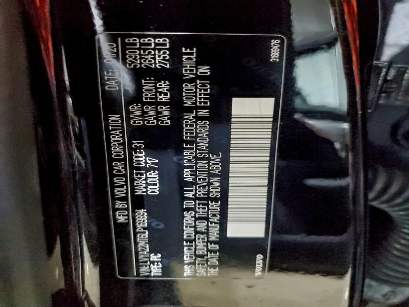 Aukcja sprzedaży 2020 Volvo S90, vin: LVYA22MT6LP169894, numer aukcji: 94579325