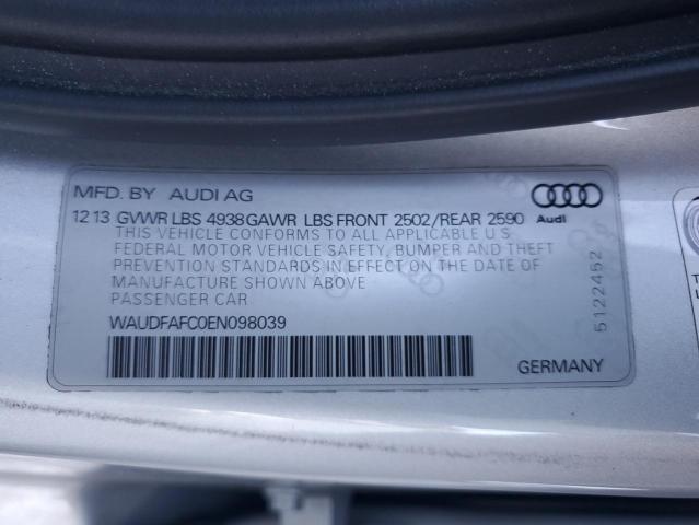 Aukcja sprzedaży 2014 Audi A6, vin: WAUDFAFC0EN098039, numer aukcji: 93028835