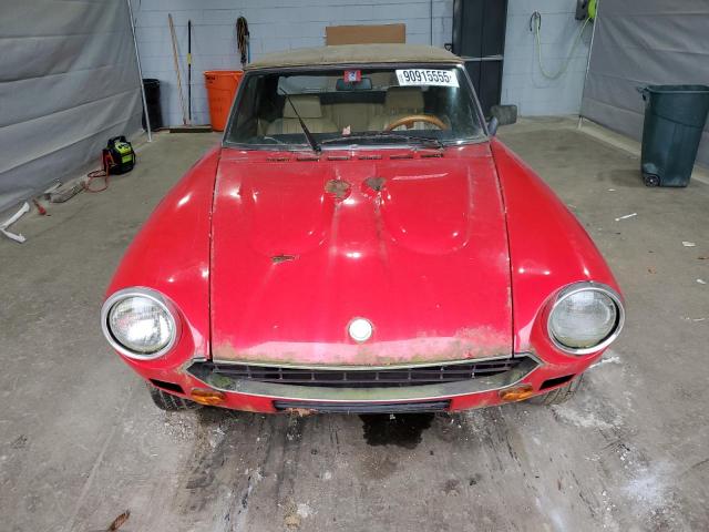 90915555 :رقم المزاد ، 124CS000168456XXX vin ، 1981 Fiat 124 Spider مزاد بيع