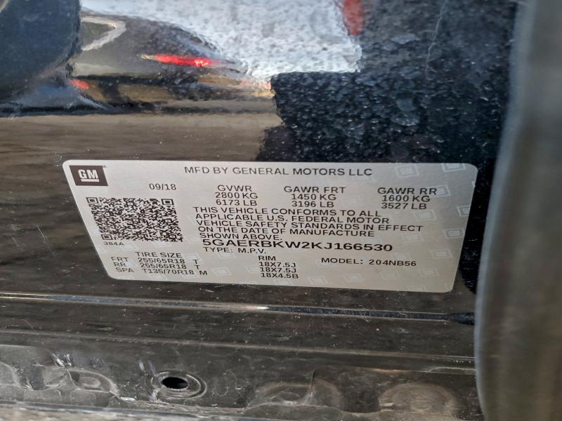 Aukcja sprzedaży 2019 Buick Enclave Es, vin: 5GAERBKW2KJ166530, numer aukcji: 93627235