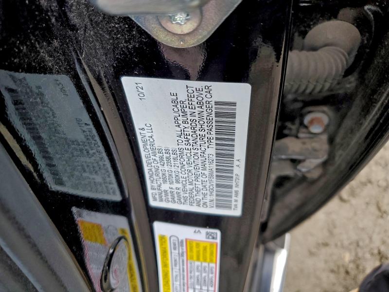 Aukcja sprzedaży 2021 Honda Accord, vin: 1HGCV1F59MA116273, numer aukcji: 93518605