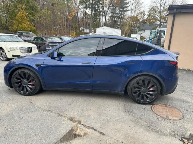 2021 Tesla Model Y მანქანა იყიდება აუქციონზე, vin: 5YJYGDEF1MF140908, აუქციონის ნომერი: 91829155