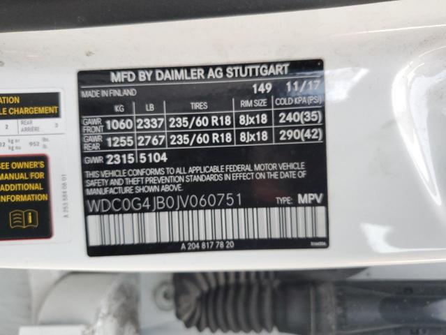 93271515 :رقم المزاد ، WDC0G4JB0JV060751 vin ، 2018 Mercedes-benz Glc مزاد بيع