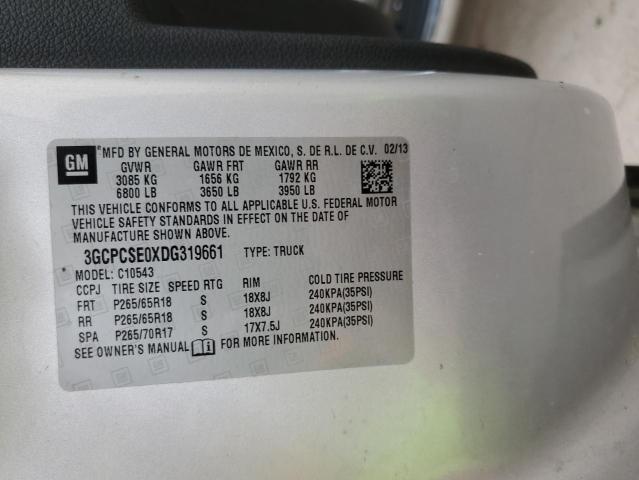 Продаж на аукціоні авто 2013 Chevrolet Silverado, vin: 3GCPCSE0XDG319661, номер лоту: 91697615
