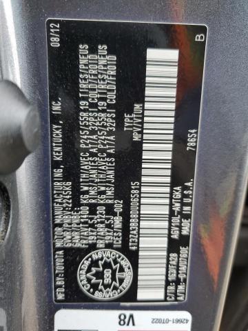 Продажа на аукционе авто 2013 Toyota Venza, vin: 4T3ZA3BB8DU065815, номер лота: 90793975