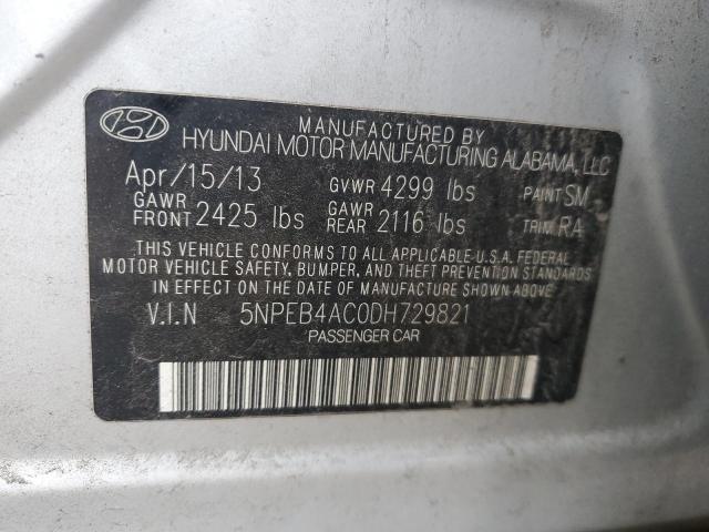 Продажа на аукционе авто 2013 Hyundai Sonata, vin: 5NPEB4AC0DH729821, номер лота: 93538135