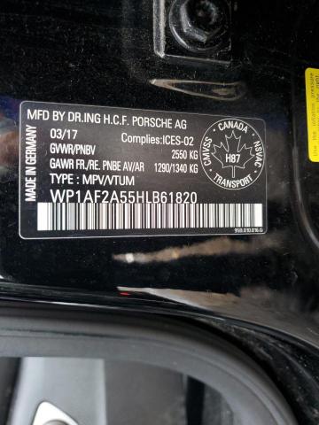 86768295 :رقم المزاد ، WP1AF2A55HLB61820 vin ، 2017 Porsche Macan مزاد بيع