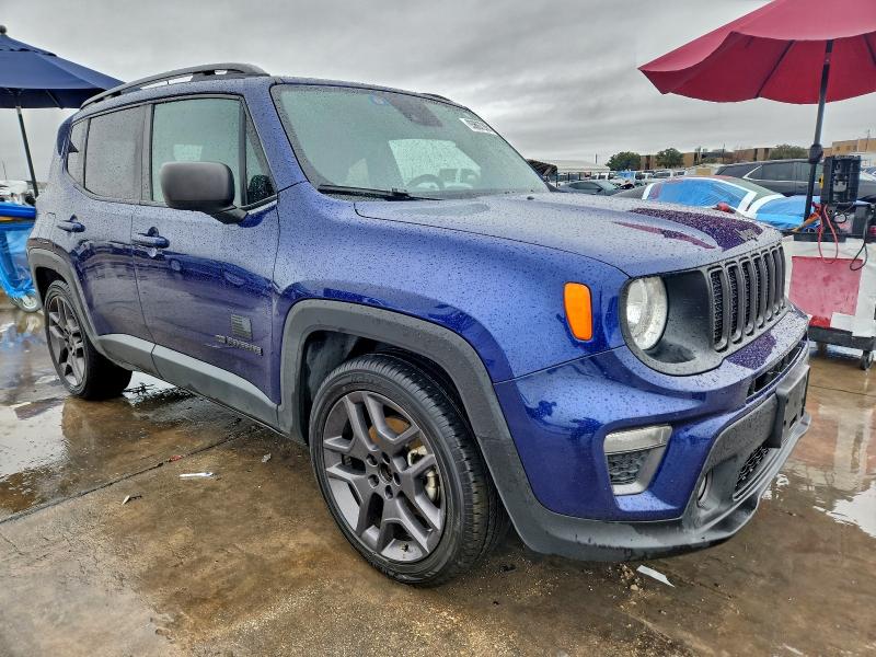 93897285 :رقم المزاد ، ZACNJCBB8MPM66565 vin ، 2021 Jeep Renegade مزاد بيع