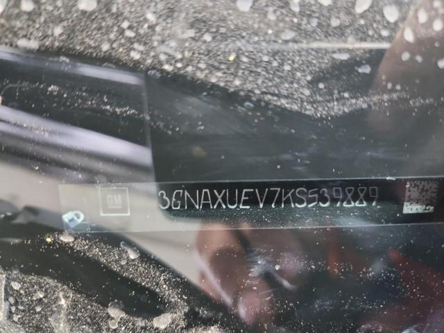 Aukcja sprzedaży 2019 Chevrolet Equinox Lt, vin: 3GNAXUEV7KS539889, numer aukcji: 92416485