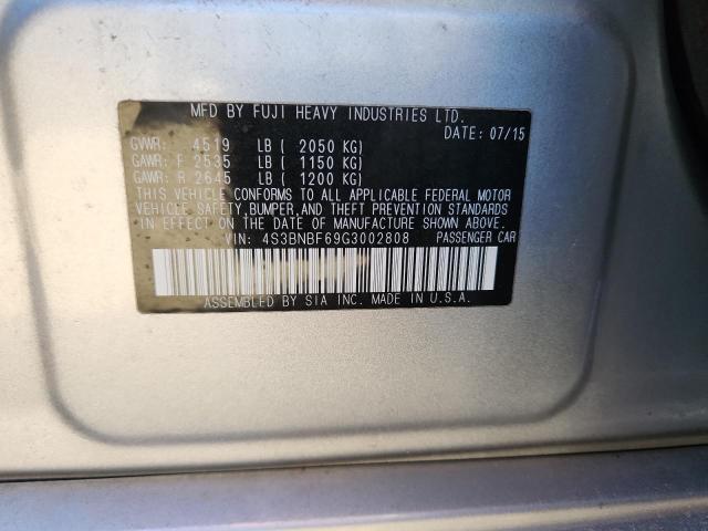 Aukcja sprzedaży 2016 Subaru Legacy, vin: 4S3BNBF69G3002808, numer aukcji: 90672515