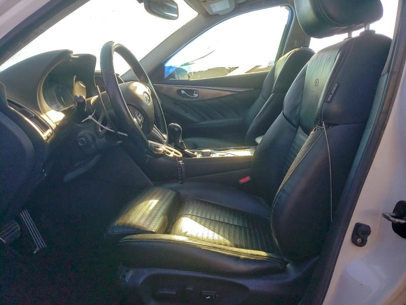 93879225 :رقم المزاد ، JN1AV7APXEM692054 vin ، 2014 Infiniti Q50 Hybrid مزاد بيع