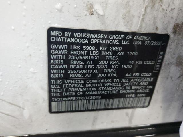 Aukcja sprzedaży 2023 Volkswagen Id.4 Pro, vin: 1V2DNPE87PC042019, numer aukcji: 92893755