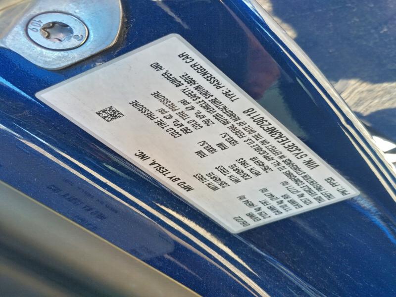 2022 Tesla Model 3 მანქანა იყიდება აუქციონზე, vin: 5YJ3E1EA3NF290118, აუქციონის ნომერი: 94374265