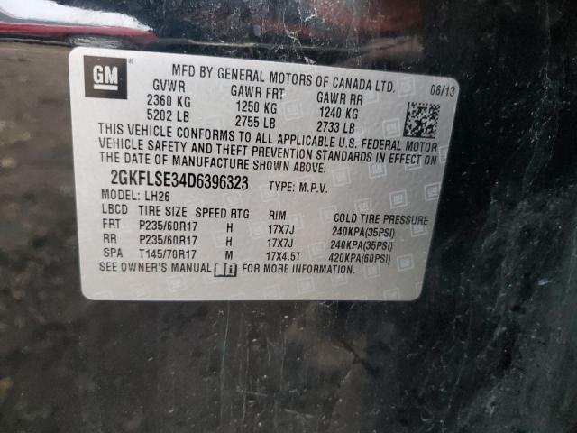 2013 Gmc Terrain მანქანა იყიდება აუქციონზე, vin: 2GKFLSE34D6396323, აუქციონის ნომერი: 93320285