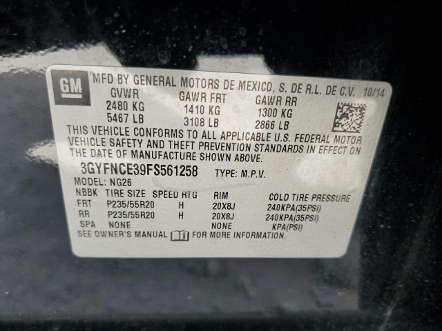 Продажа на аукционе авто 2015 Cadillac Srx, vin: 3GYFNCE39FS561258, номер лота: 90228155