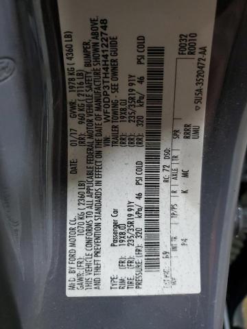Aukcja sprzedaży 2017 Ford Focus, vin: WF0DP3TH4H4122748, numer aukcji: 91347045