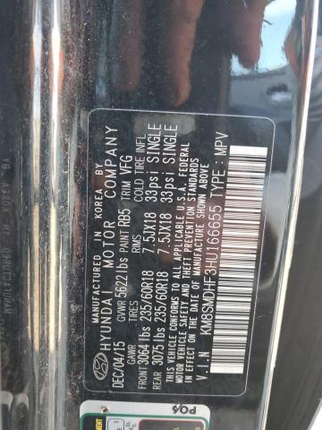Продажа на аукционе авто 2017 Hyundai Santa Fe S, vin: KM8SMDHF3HU166655, номер лота: 90800025