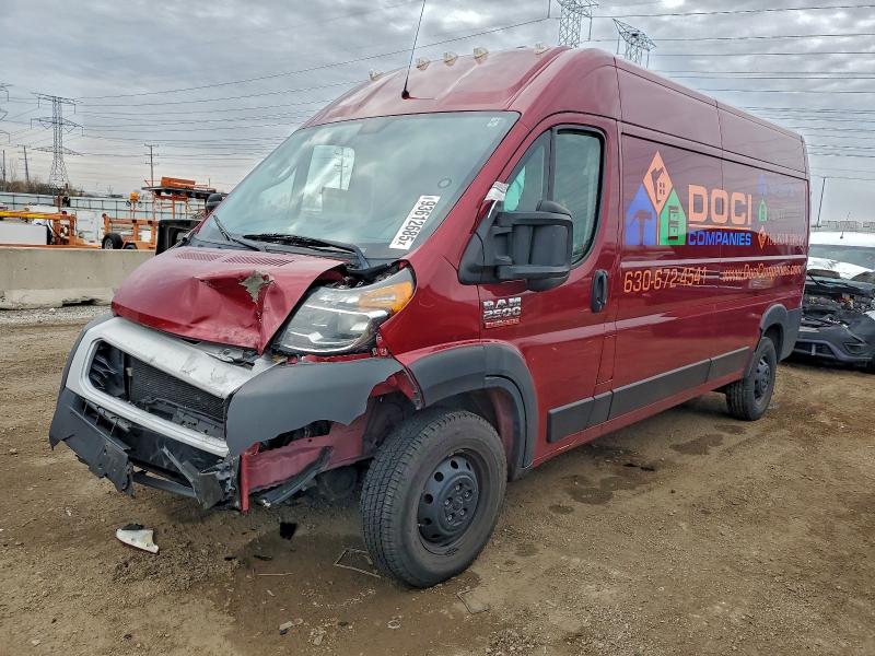 2021 Ram Promaster 2500 მანქანა იყიდება აუქციონზე, vin: 3C6LRVDG4ME576864, აუქციონის ნომერი: 93612685