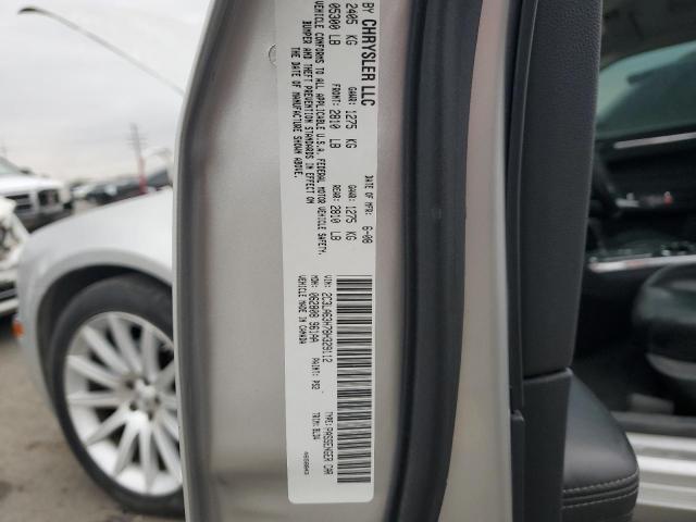 92694625 :رقم المزاد ، 2C3LA63H78H329112 vin ، 2008 Chrysler 300c مزاد بيع