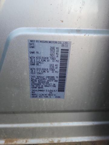 Aukcja sprzedaży 2014 Infiniti Qx60, vin: 5N1AL0MM6EC510637, numer aukcji: 93443255