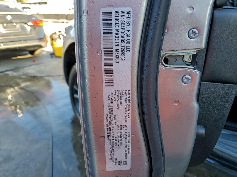 Продажа на аукционе авто 2020 Dodge Journey, vin: 3C4PDCAB5LT269509, номер лота: 70394055
