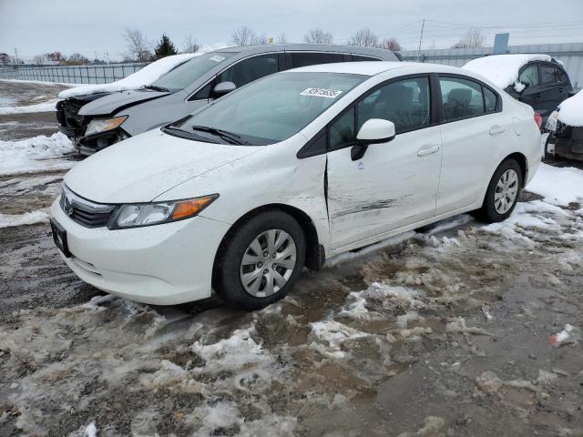 92615635 :رقم المزاد ، 2HGFB2F46CH056116 vin ، 2012 Honda Civic مزاد بيع