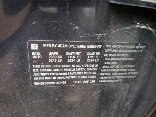 Aukcja sprzedaży 2011 Buick Regal, vin: W04G15GV2B1057429, numer aukcji: 93242625