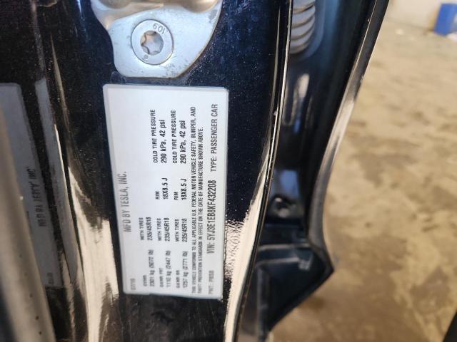 Продаж на аукціоні авто 2019 Tesla Model 3, vin: 5YJ3E1EB8KF432208, номер лоту: 91081055