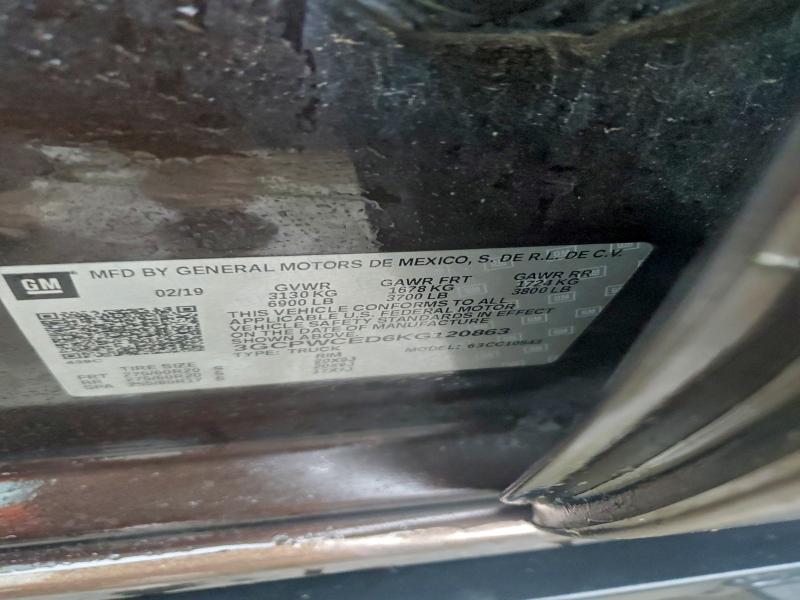 Продаж на аукціоні авто 2019 Chevrolet Silverado, vin: 3GCPWCED6KG120863, номер лоту: 93657935