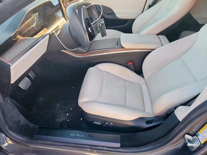 91442255 :رقم المزاد ، 5YJSA1E54NF464594 vin ، 2022 Tesla Model S مزاد بيع